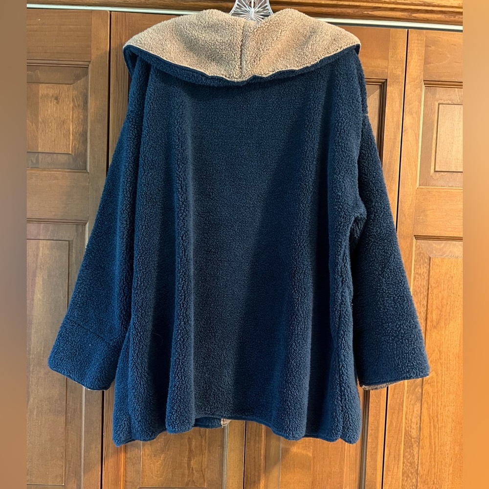 Koolaburra by UGG - Navy Sherpa Jacket - Picture 3 of 3